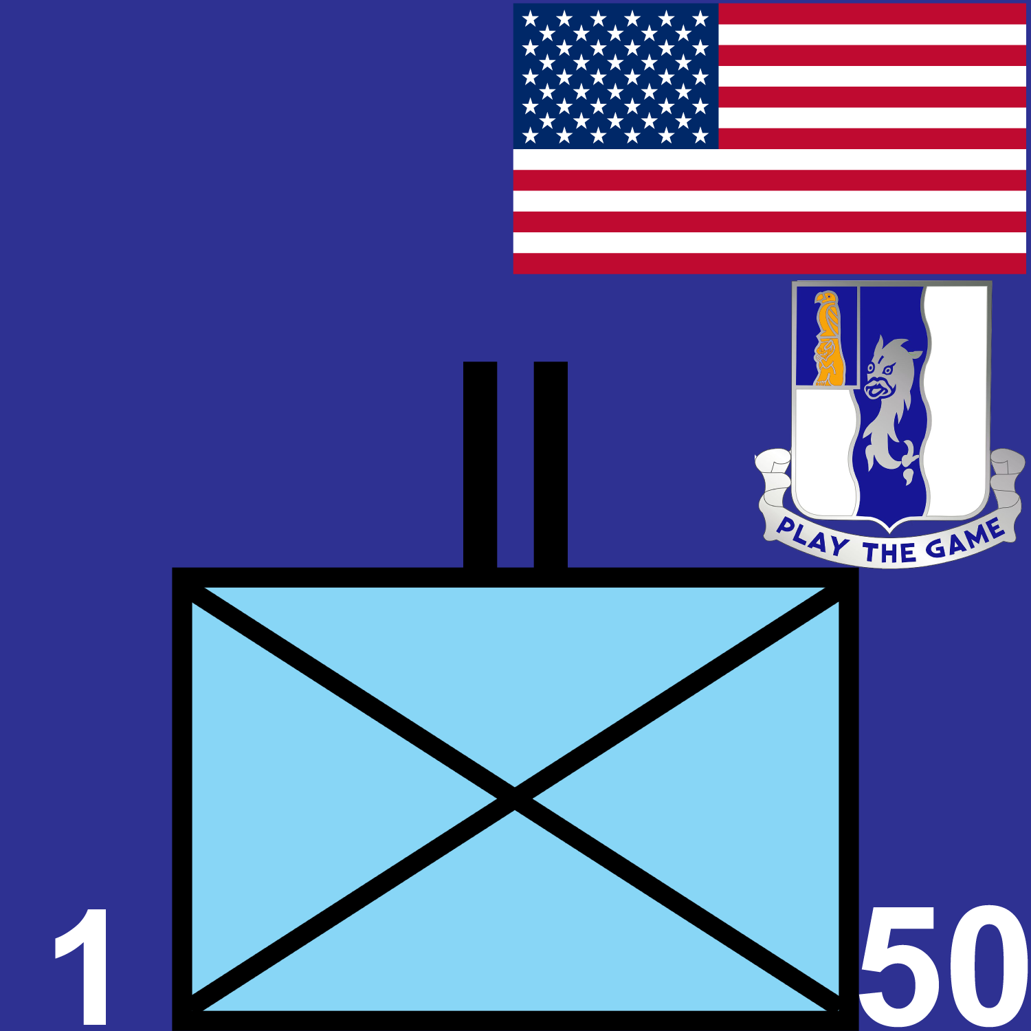 1st Battalion, 50th Infantry Regiment icon